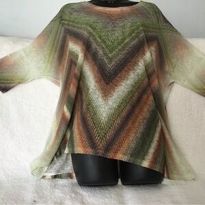 Elegant Earth Tones Women's Top